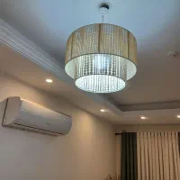 انواع لوستر و آباژور مکرومه و رافیا