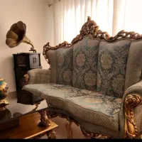 مبلمان ۹نفره ورق طلا  مبلها در شهر گرگان هستند
