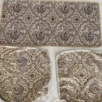 رومیزی طرح بته جقه قدیمی