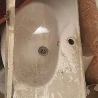 روشویی سنگی و چوب pvc ضداب ، دستشور درحدنو