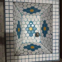 حوض سنتی کاشی کاری