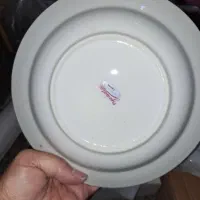 بشقاب چینی گل سرخی نونوباجعبه