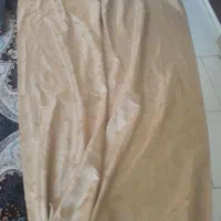پرده پارچه ای طلایی