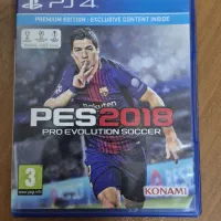 دیسک فوتبال pes2018 پلی استیشن ۴ ps4