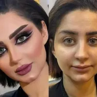 میکاپ شینیون آرایش جفتش ۵۰۰