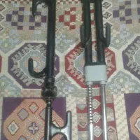 دو عدد قفل عصای و پدالی سالم همراه با کلید به قیمت