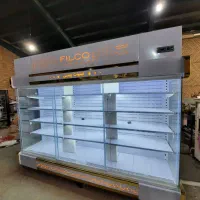 یخچال ایستاده جدید ۳متری نما شیشه سکوریتی ۲موتوره