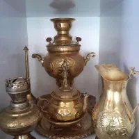 سرویس کامل سماور برنزی