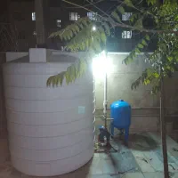 نصب پمپ و مخزن آب