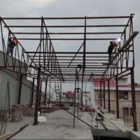 جوشکار اسکلت سربندی خرپا فلزی ۲۰ت