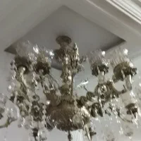 لوستر طرح فرشته دوازده شعله