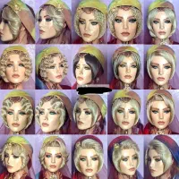 آموزش 0 تا 100 و خدمات شنیون و زلف و بافتمو