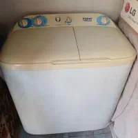 ماشین لباسشویی دو قلو حایر ۱۲ کیلو
