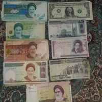سکه و اسکناس قدیمی و جدید و خارجی