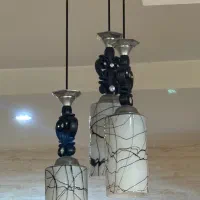 فروش لوستر سه شاخه زیر قیمت در حد نو
