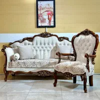مبل استیل 7نفره کلاسیک