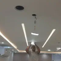 اجرای کلیه کارهای کناف وبرقکشی ولوله کشی سرد وگرم