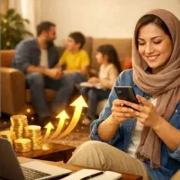 کار در منزل خودتون پاسخگویی در تلگرام