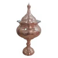 شکلات خوری مسی مدل  چکش کاری کد ۳