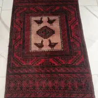 دو عدد قالیچه دستباف پشمی ترکمن