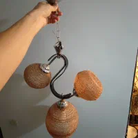 لوستر سقفی ۳ شعله