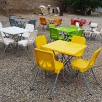 میز و صندلی نهار خوری و فست فودی