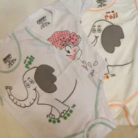 لباس بچگونه نخ پنبه سایز کامل دلیل فروش مغازمو جم