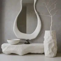 آیینه دکوراتیو پاپییه ماشه