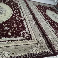 یک جفت فرش 12متری نخی
