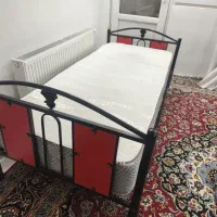تشک رویال یک نفره وتخت فلزی