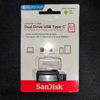 فلش مموری سن دیسک Ultra Dual Drive 64GB USB Type-C