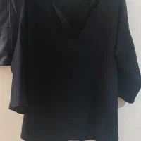 شومیز مشکی جنس کراش