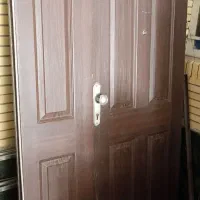 درب چوبی دو لنگه