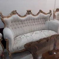 دو دست مبلمان استیل ۹نفره کاملا نو مناسب جهیزیه