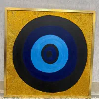 تابلو دکوراتیو چشم نظر بسیار زیبا