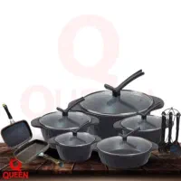 قابلمه گرانیت دسته سرخود نو و اکبند مناسب کادو