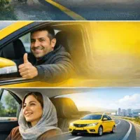 ماشین سواری دربستی تاکسی آژانس ( برون شهری )