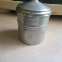 جا ادویه قدیمی  از جنس الومنیوم سالم