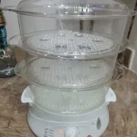 بخارپز 12لیتری 8نفره پارس خزر مدل Fs12000p