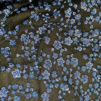 پارچه لباس سرمه ای و مشکی