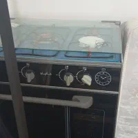 گاز و تلویزیون ال ای دی 43اینج