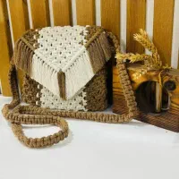 کیفهای بافتنی مکرومه