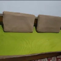 مبل راحتی چوبی باکس دار
