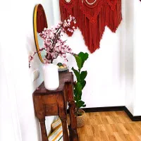 دیوارکوب مکرومه