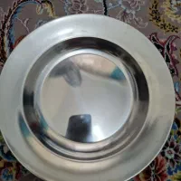 بشقاب استیل قدیمی