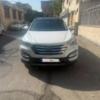 سانتافه ۲۰۱۶ سفید فول بسیار تمیز