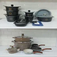 قابلمه گرانیتی مون استار و زیو ترکیه کاملا نو