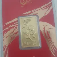 فروش پلاک طلا 1 گرمی پرنیا