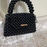 کیف مرواریدی دستبافت