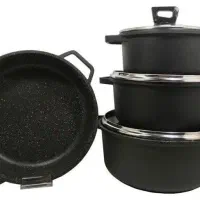 سرویس قابلمه چدن نو با کارتن